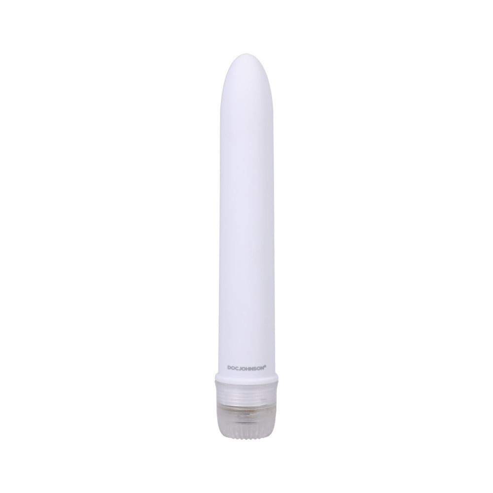 DOC JOHNSON - WHITE NIGHTS: 7IN. VELVET TOUCH VIBE