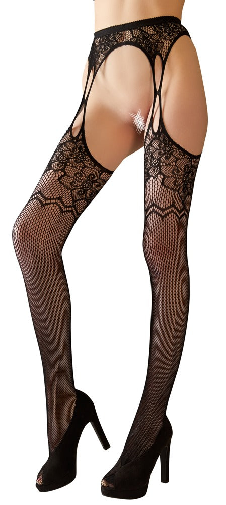 COTTELLI LEGWEAR - SUSPENDER TIGHTS