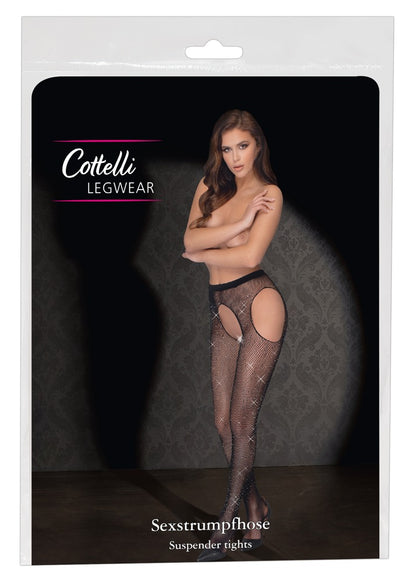 COTTELLI LEGWEAR - SUSPENDER TIGHTS