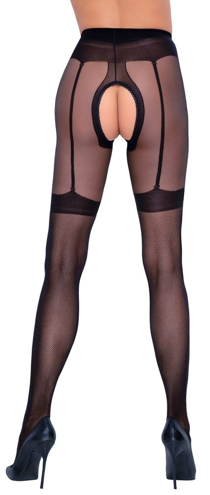 COTTELLI LEGWEAR - CROTCHLESS TIGHTS