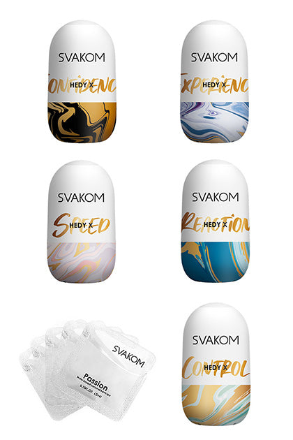 SVAKOM - HEDY X-5 MIXED TEXTURES