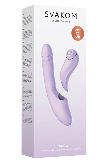 SVAKOM - DUO GLOW PASTEL LILIAC