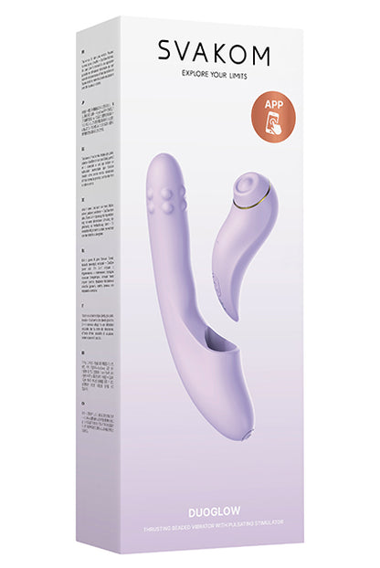 SVAKOM - DUO GLOW PASTEL LILIAC
