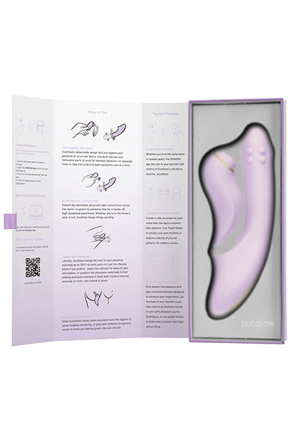 SVAKOM - DUO GLOW PASTEL LILIAC