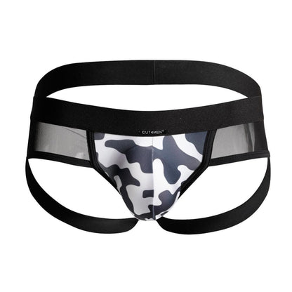 CUT4MEN - C4M-MIXED JOCKSTRAP-SHADOWCAMO-L