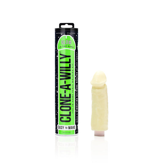 CLONE-A-WILLY DIY VIBRATING DILDO KIT GLOW-IN-THE-DARK
