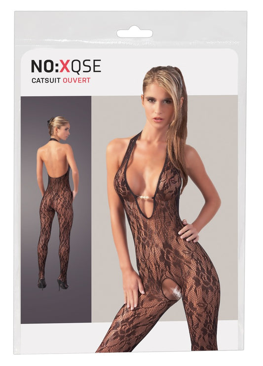 NO:XQSE - CATSUIT WITH PEARLS