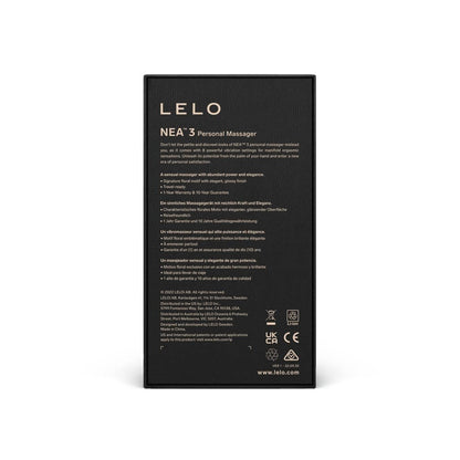 LELO - NEA 3 PITCH BLACK