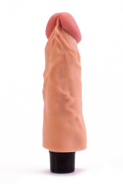 LOVETOY - 7" REAL SOFTEE VIBRATING DILDO  1