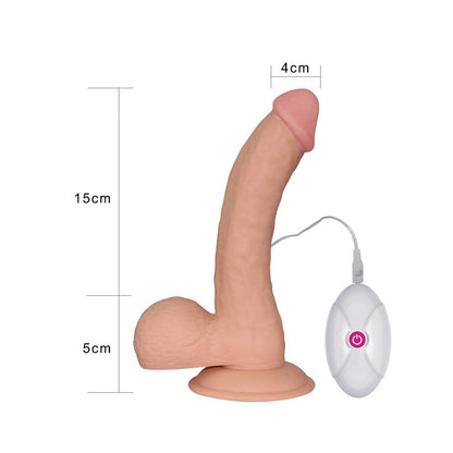 LOVETOY - 8.8" THE ULTRA SOFT DUDE - VIBRATING