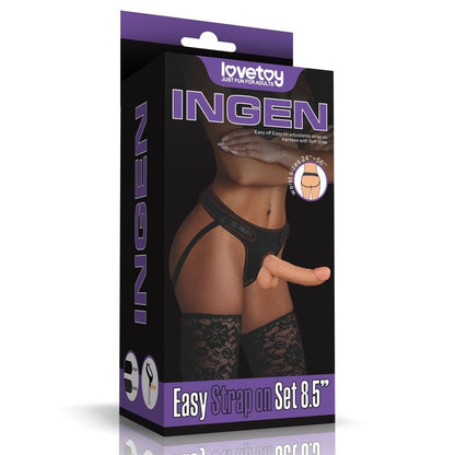 LOVETOY - EASY STRAPON SET 8.5''