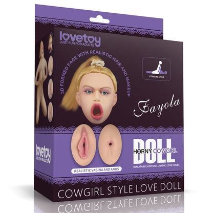 LOVETOY - COWGIRL STYLE LOVE DOLL FLESH