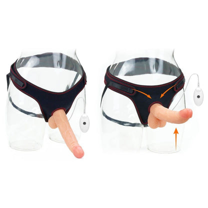 LOVETOY - VIBRATING EASY STRAPON SET 8.5''