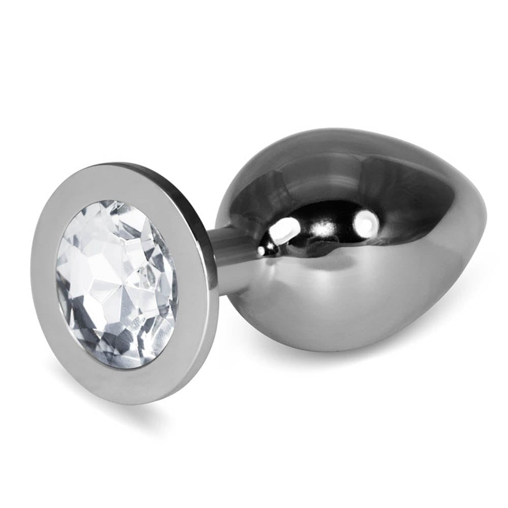LOVETOY - ROSEBUD CLASSIC METAL PLUG L CLEAR_B15O50_3