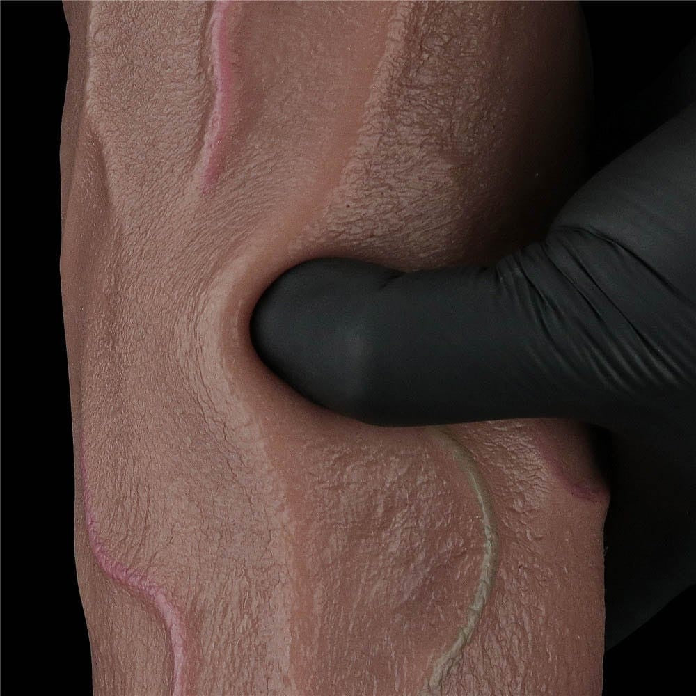 LOVETOY - 12'' DUAL LAYERED SILICONE COCK XXL