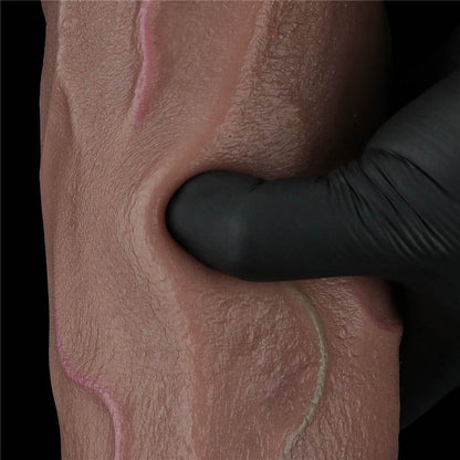LOVETOY - 12'' DUAL LAYERED SILICONE COCK XXL