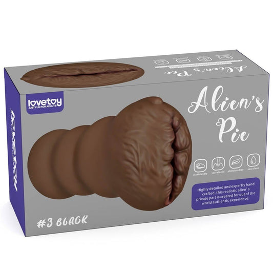 LOVETOY - ALIEN'S PIE MASTURBATOR #3 BLACK_B15O50_3