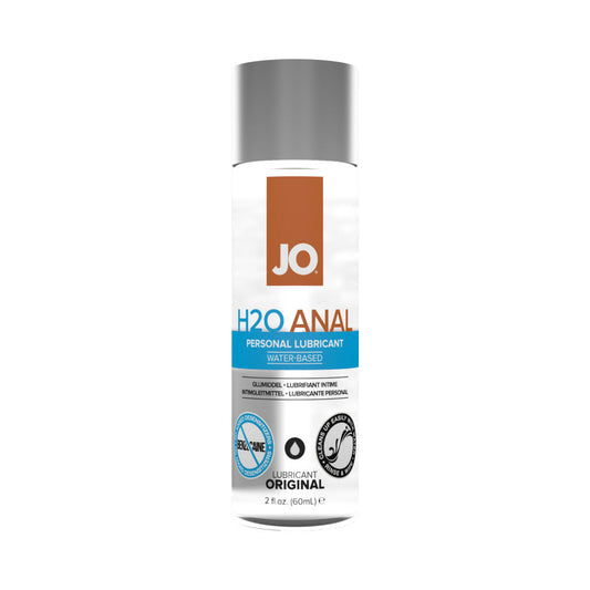 SYSTEM JO - LUBRICANTE ÍNTIMO ANAL ORIGINAL A BASE DE AGUA JO H2O 2 OZ.