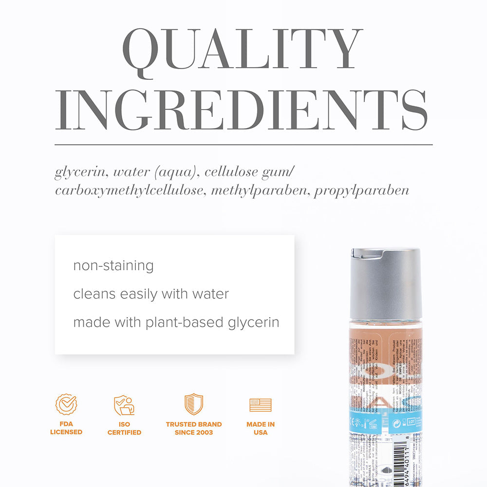 JO H2O ANAL ORIGINAL WATER-BASED LUBRICANT 2 OZ.