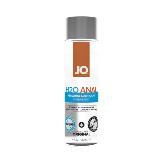 SYSTEM JO - JO H2O ANAL ORIGINAL WATER-BASED LUBRICANT 4 OZ.