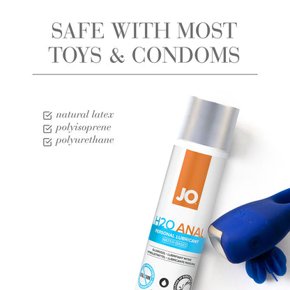 JO H2O ANAL ORIGINAL WATER-BASED LUBRICANT 4 OZ.