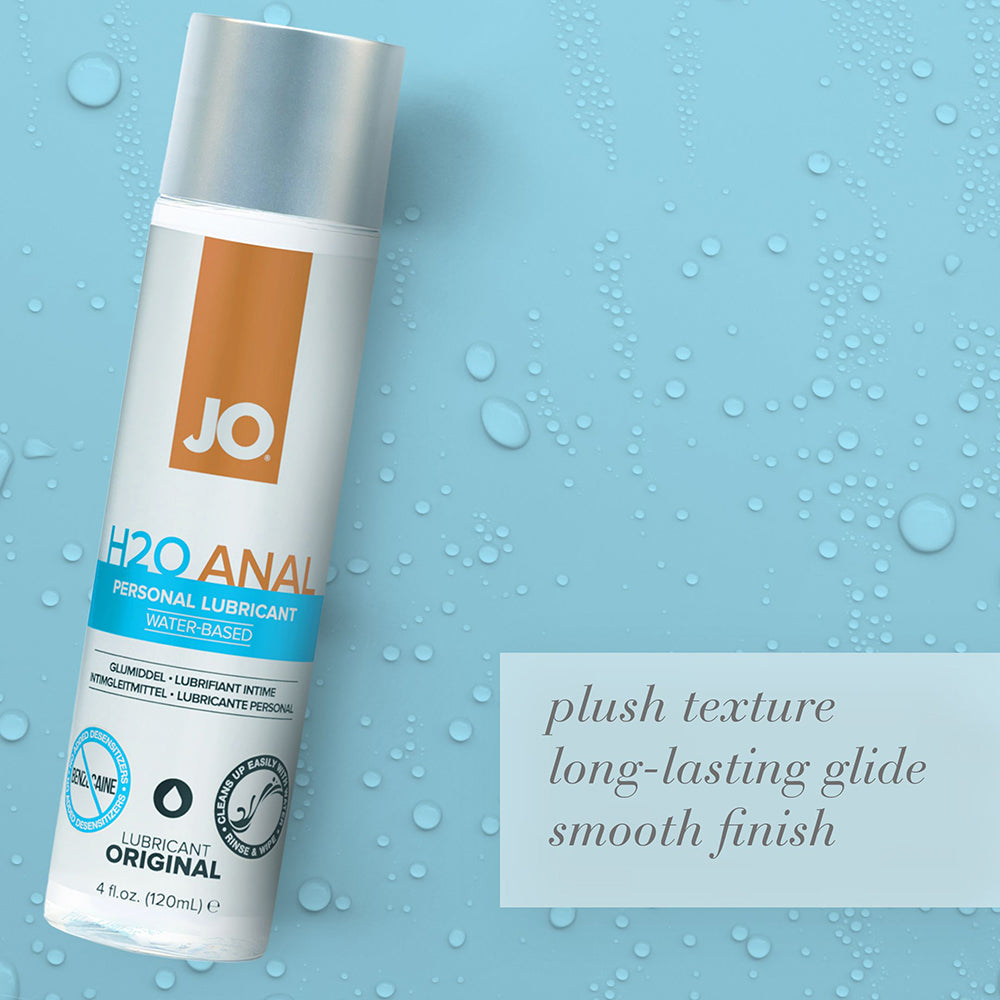 SYSTEM JO - LUBRICANTE ORIGINAL A BASE DE AGUA JO H2O ANAL 4 OZ.