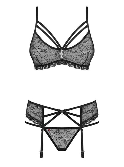 OBSESSIVE - 818-SEG-1 3 PCS SET  S/M