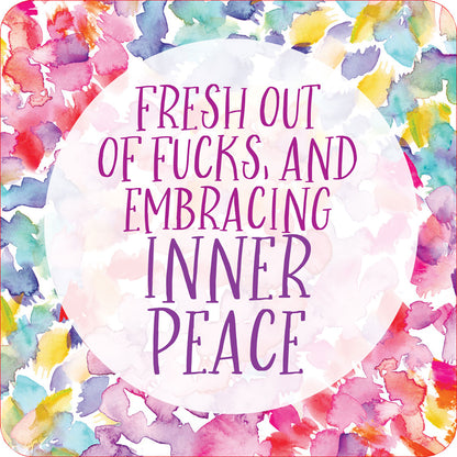 INNER FUCKING PEACE CARDS (SET OF 60)