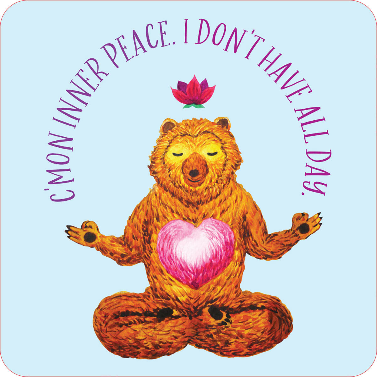 INNER FUCKING PEACE CARDS (SET OF 60)