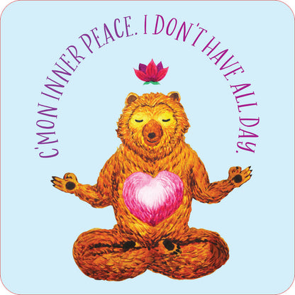 INNER FUCKING PEACE CARDS (SET OF 60)