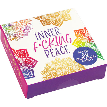 INNER FUCKING PEACE CARDS (SET OF 60)