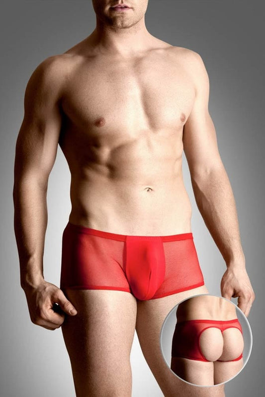 SOFTLINE - MENS SHORTS 4493 - RED M/L