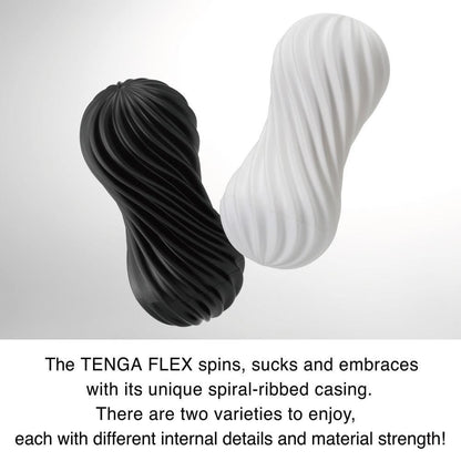 TENGA - TENGA FLEX ROCKY BLACK