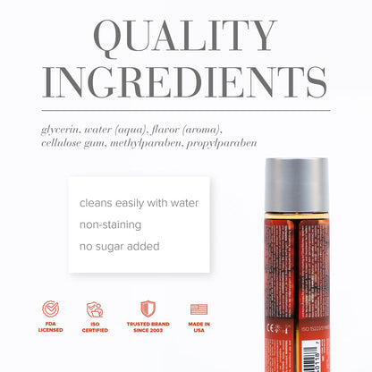 SYSTEM JO - JO H2O STRAWBERRY KISSES FLAVORED WATER-BASED LUBRICANT 4 OZ.