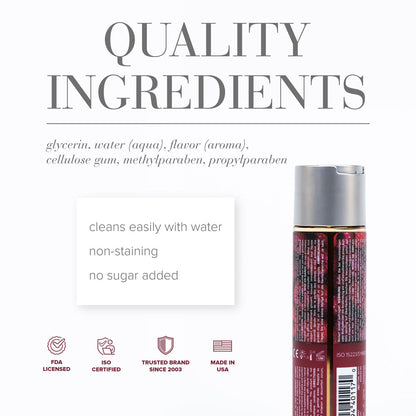 SYSTEM JO - JO H2O RASPBERRY SORBET FLAVORED WATER-BASED LUBRICANT 4 OZ.