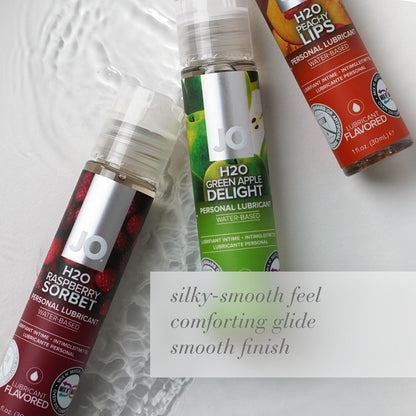 SYSTEM JO - JO H2O RASPBERRY SORBET FLAVORED WATER-BASED LUBRICANT 4 OZ.