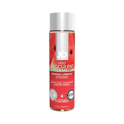 SYSTEM JO - JO H2O SUCCULENT WATERMELON FLAVORED WATER-BASED LUBRICANT 4 OZ.