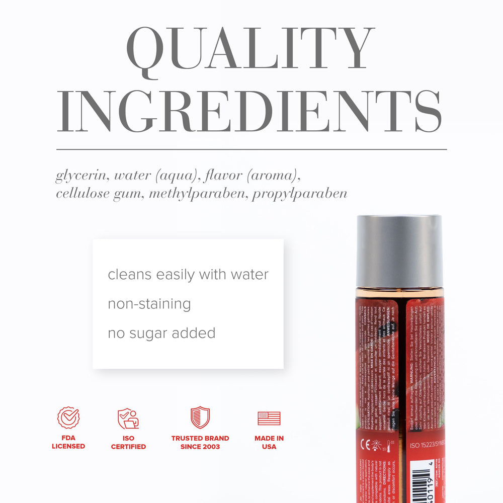 SYSTEM JO - JO H2O SUCCULENT WATERMELON FLAVORED WATER-BASED LUBRICANT 4 OZ.