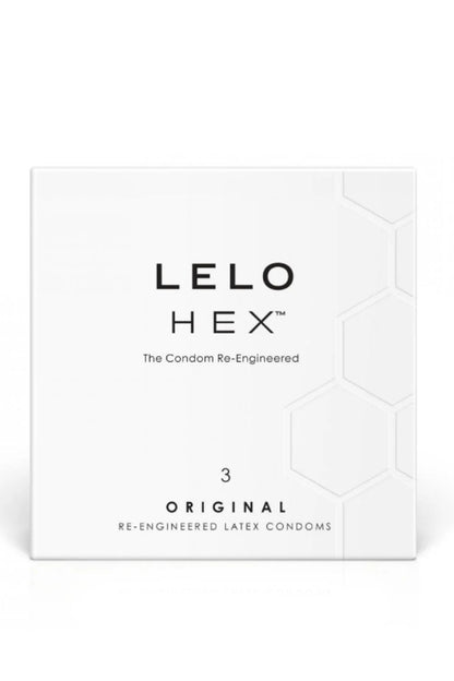 LELO - HEX CONDOMS 3 UDS