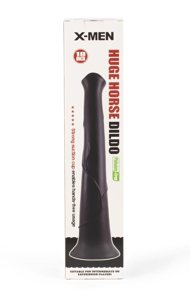 X-MEN - X-MEN HUGE HORSE DILDO 19 INCH FLESH
