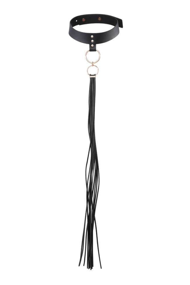 BIJOUX INDISCRETS - MAZE TASSEL CHOKER BLACK