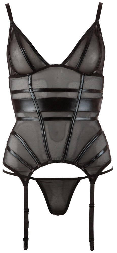 COTTELLI LINGERIE - CAMI SUSPENDER SET