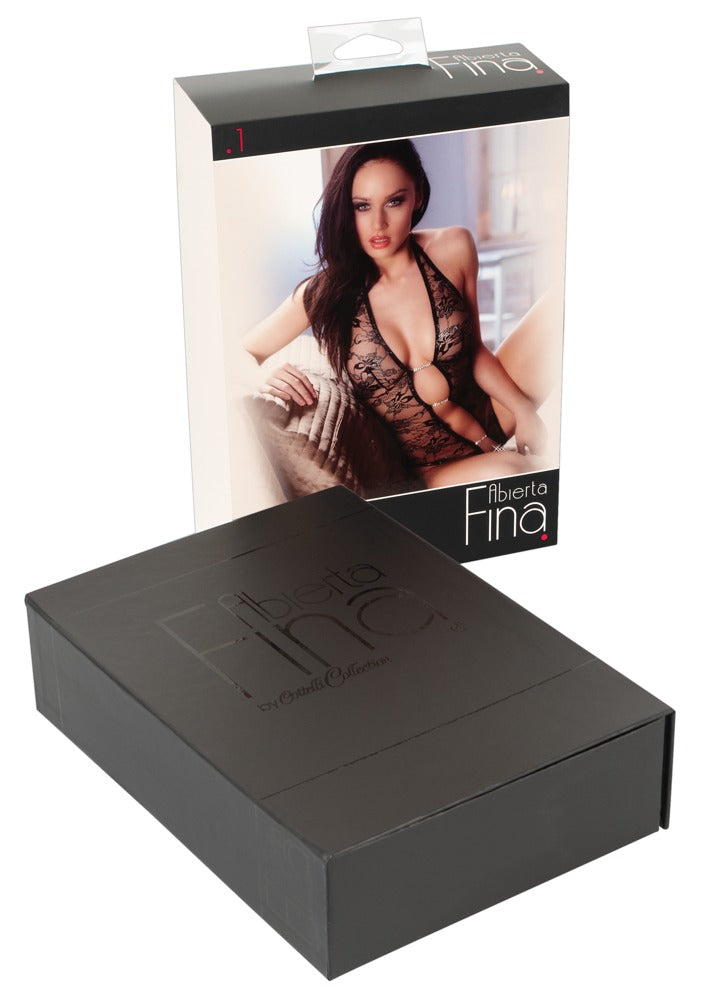 ABIERTA FINA - HALTERNECK BODY