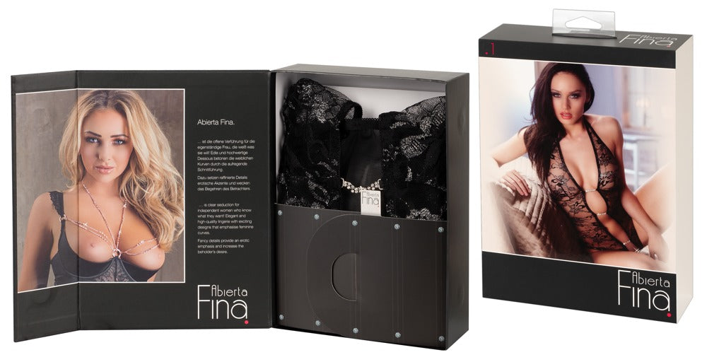 ABIERTA FINA - HALTERNECK BODY