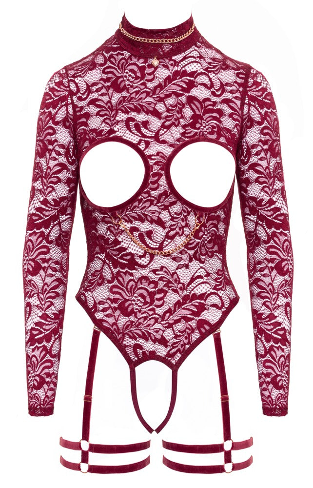 ABIERTA FINA - CROTCHLESS BODY