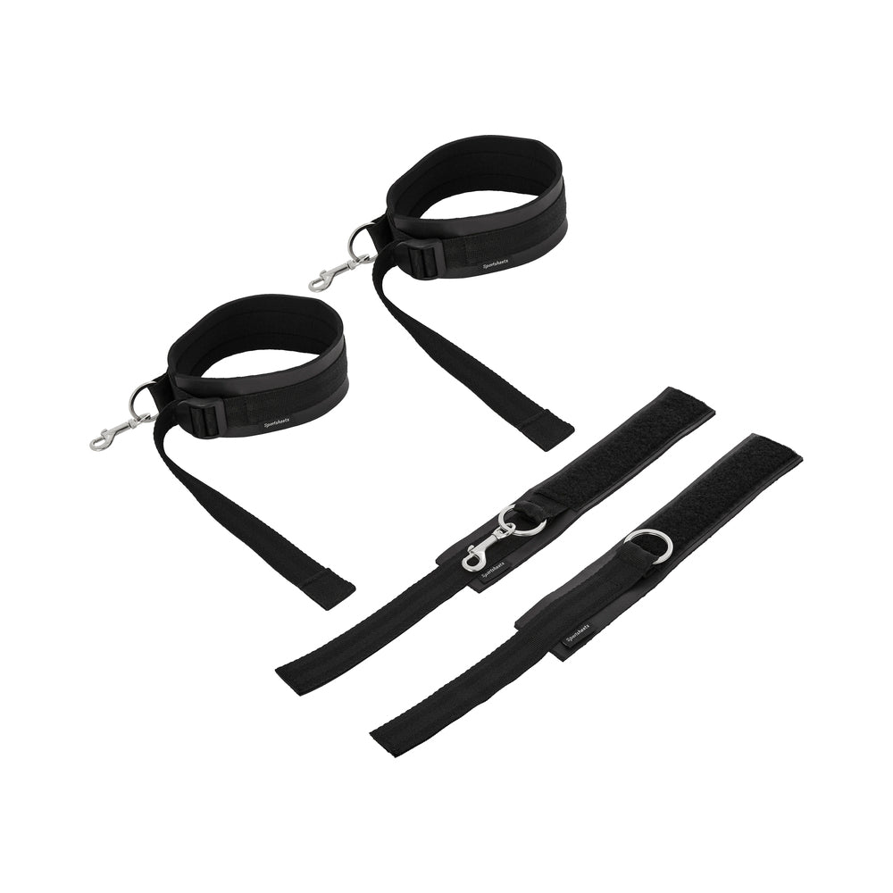 SPORTSHEETS THIGH AND WRIST CUFFS SET