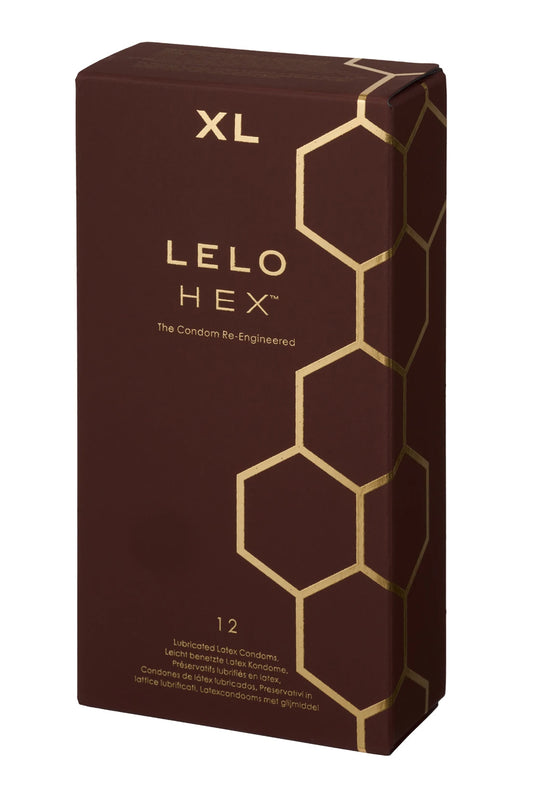 LELO - PRESERVATIVOS HEX RESPECT PAQUETE DE 12