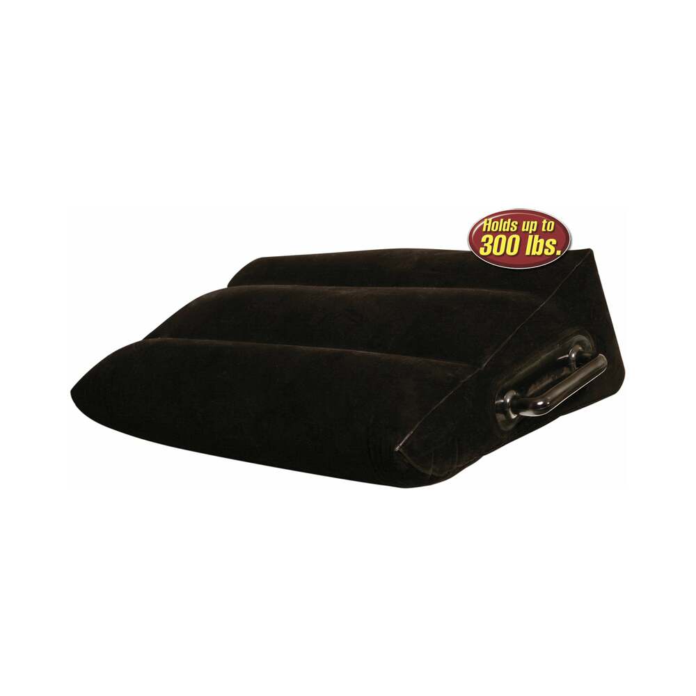 FETISH FANTASY SERIES INFLATABLE POSITION MASTER WEDGE BLACK