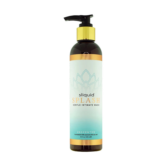 SLIQUID - SPLASH FEMININE WASH UNSCENTED 8.5 OZ.