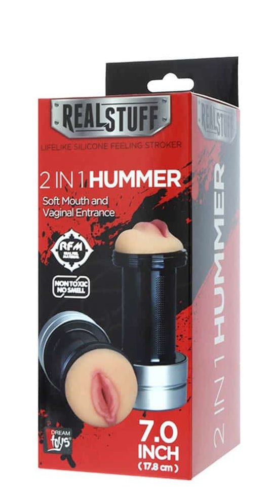 REALSTUFF - REALSTUFF 2 IN 1 HUMMER MOUTH & VAGINA